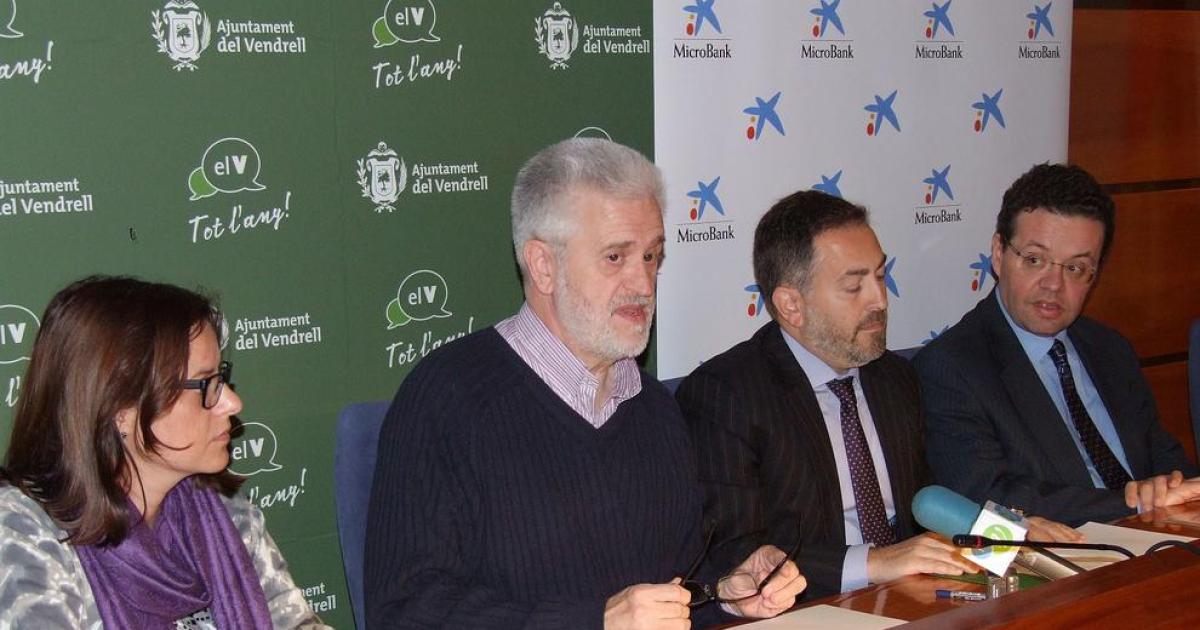 El Vendrell Firma Un Conveni Amb Microbank Per Finan Ar Projectes