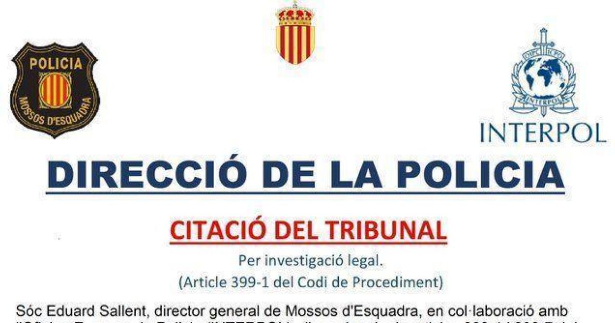 Alertan De Una Estafa Que Suplanta A Los Mossos D Esquadra