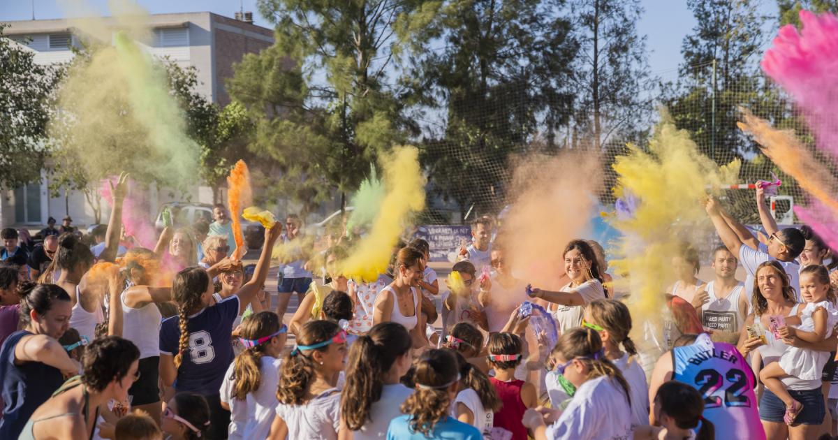 El Morell Somple De Colors Per Donar El Tret De Sortida A La Festa Major