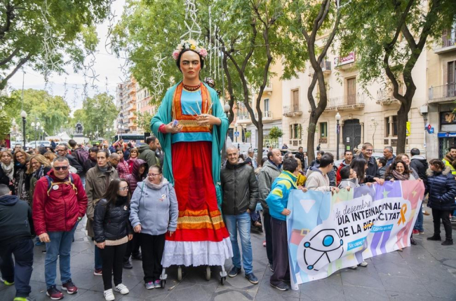 Les Persones Amb Discapacitat Reivindiquen Els Seus Drets A Tarragona