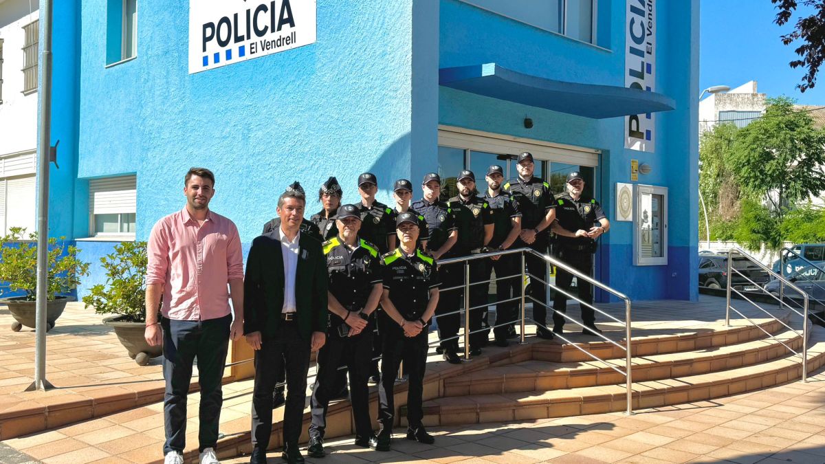 La Policía Local del Vendrell aumenta la plantilla y abre un nuevo