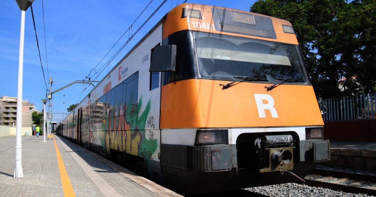 Interrumpida la circulación de trenes entre Tarragona y Salou por un ...