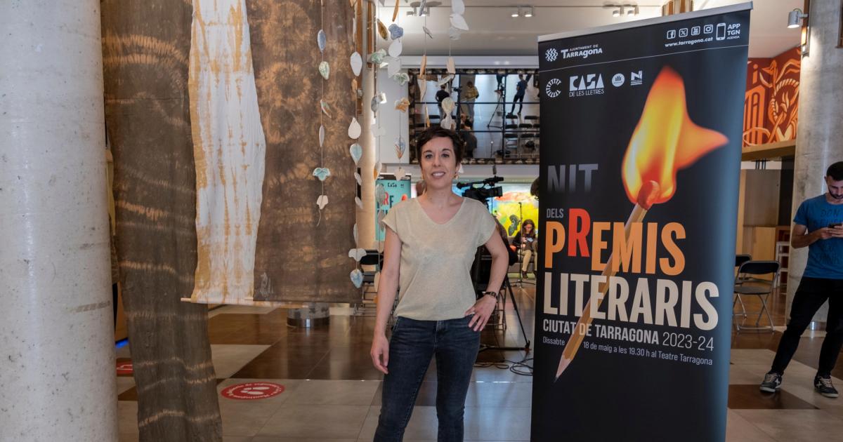 Writer Marta Soldado wins the 34th Tarragona City Prize for her novel Pin i Soler