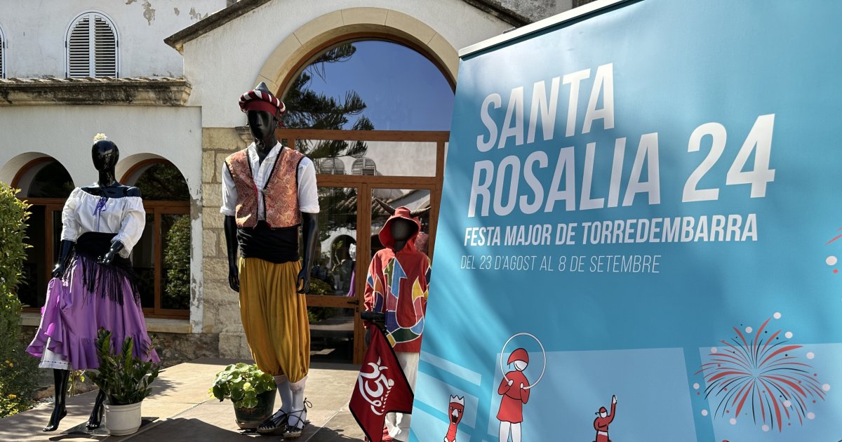 Torredembarra prepares to enjoy the Santa Rosalia celebrations