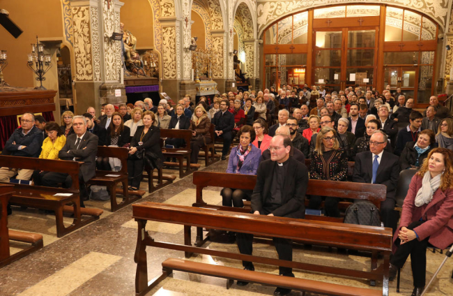 El acto se celebró en la iglesia de Sant Agustí.