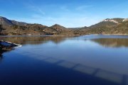 El pantano de Siurana, por encima del 90% de su capacidad el mes de febrero de 2020.
