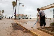 Protección Civil levanta el confinamiento de la población de Alcanar, afectada por los aguaceros