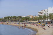 Imatge de la platja de Llevant de Salou.