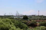 Imatge dels terrenys on es projecta el Hard Rock, entre Salou i Vila-seca.