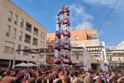 5 de 8 de la Colla Jove Xiquets de Tarragona a la Diada del Pallol de Reus.