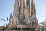 Imatge de la Basílica de la Sagrada Família de Barcelona.