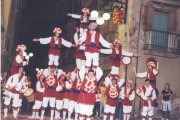 Imatge d’una de les primeres representacions de la Moixiganga de Tarragona.