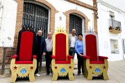 Imatge dels nous trons que estrenaran enguany els Reis d'Orient a Torredembarra.