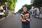 Martí Gironell divendres passat a la Rambla Nova de Tarragona.