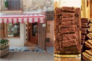 Imagen de la tienda Xocoleda 9 Onze y algunos de sus productos.