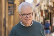 L’escriptor Joan Cavallé a Tarragona aquest dimecres.
