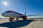 Imatge d'un avió d'Easyjet.