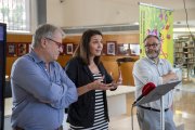 Fotografia de l’acte de presentació dels Premis Atrapallibres i Protagonista Jove.