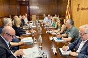 Imatge de la reunió del Grup Impulsor de l'Àrea Metropolitana del Camp de Tarragona.