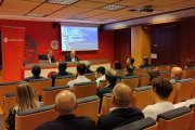 Conferència del president de l’Autoritat Portuària de Tarragona, Santiago Castellà, a la Cambra de Comerç de Reus.