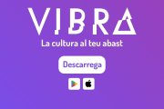 Logotip de l'Aplicació de la Generalitat de Catalunya amb tota l'oferta cultural, Vibra.