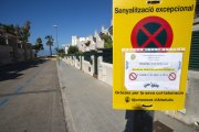 Un dels carrers on s’implementarà la nova zona blava d’Altafulla.
