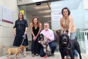 Roda de premsa per presentar l'accés d'animals de companyia a les oficines d'atenció.
