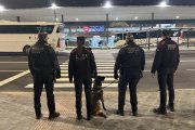 Imatge d'arxiu d'un dispositiu policial a Tarragona, a l'estació d'autobusos