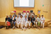 Fotografia de família de la jornada sobre lactància materna a l'Hospital Universitari Sant Joan de Reus