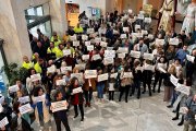 Els treballadors del consistori podrien reactivar les mobilitzacions puntuals