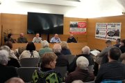 La reunió informativa va celebrar-se a la sala d’actes de l’Antic Hospital.