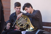 Concerts de final de curs del Conservatori de Vila-seca, a la plaça d'Estudi.