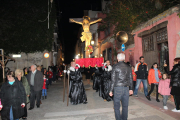 La Processó del Sant Enterrament i el Via Crucis són alguns dels actes que han realitzat aquest cap de setmana