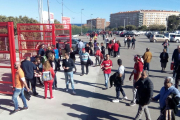 Els aficionats comencen a arribar al Nou Estadi