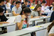 Els alumnes s'examinen de les Proves d'Accés a la Universitat (PAU).