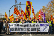 Més d'un centenar de persones han participat en aquesta aturada de treball