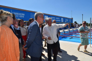 La ministra de Política Territorial ha inaugurat la piscina de 50 metres