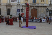 Per segon any consecutiu s'ha celebrat a la plaça de la Font, davant l'Ajuntament