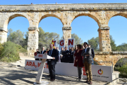 Miquel Iceta i Ramon Espadaler, a la presentació de la llista del PSC a Tarragona pel 21D