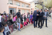 Inauguració de l'ampliació del pati de l'escola Torreforta