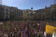 Ciutats com Tarragona, Reus o el Vendrell acullen manifestacions feministes