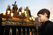 Processó dels Natzarens i Viacrucis a l'església de Sant Francesc