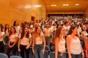 Tretze corals de centres de secundària del Camp de Tarragona han participat a la trobada que s'ha fet a l'auditori Josep Carreras de Vila-seca.