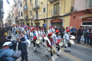 L'Home dels Nassos tanca el 2017 a Tarragona passejant des del Pla de la Seu al PArc de NAdal.