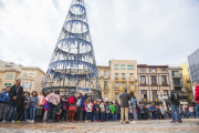 Més de 1.200 alumnes de primària han participat en aquest acte per donar la benvinguda a les festes nadalenques