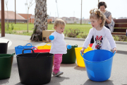 Les llars d'infants municipals han passat el matí a l'Anella Mediterrània