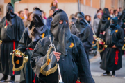 Els Natzarens celebren el tradicional viacrucis a Sant Francesc