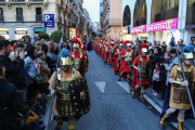 Centenars de reusencs s'apleguen per assistir a aquest acte de Setmana Santa