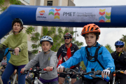 Imatges de la sortida de la 27ª Bicicletada Popular de Tarragona.