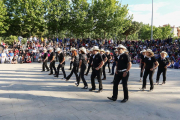 Centenars de petits i grans van participar ahir en exhibicions de balls en el marc d'aquesta jornada